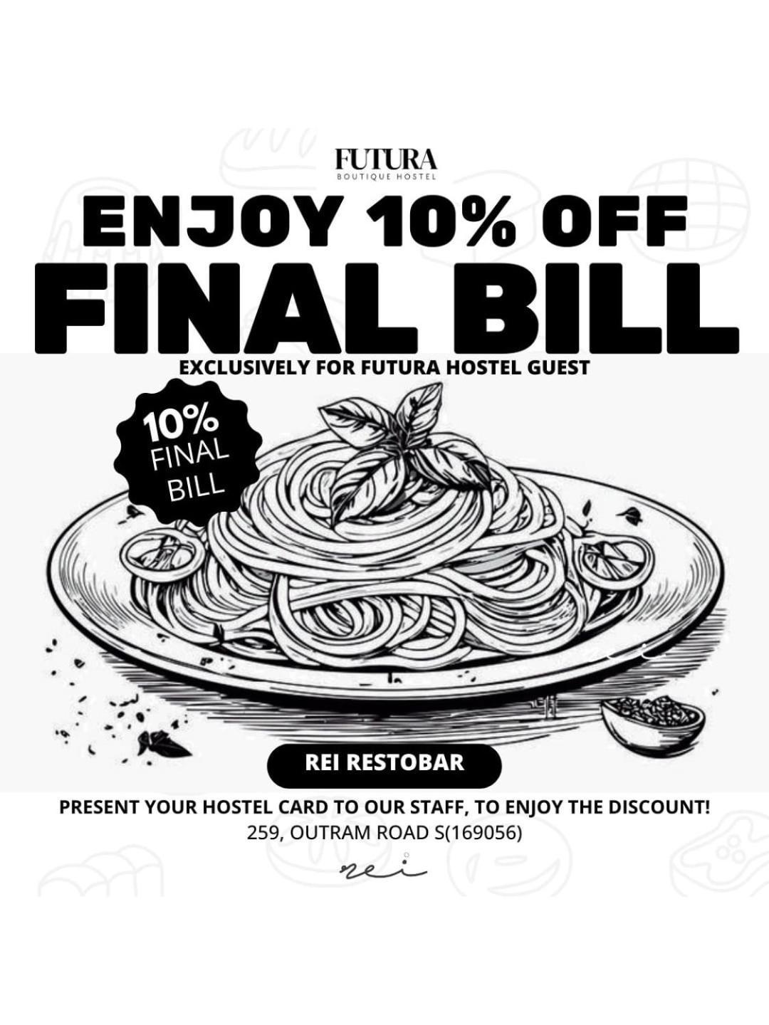 Futura Boutique Hostel Singapur Zewnętrze zdjęcie