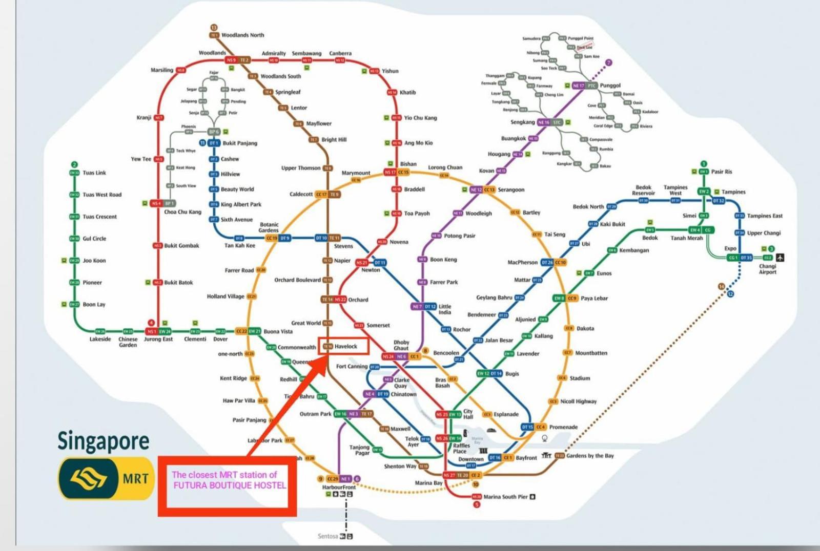 Futura Boutique Hostel Singapur Zewnętrze zdjęcie